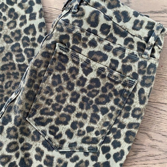 Good American Good high waisted Animal Print Jeans - Picture 5 of 12
